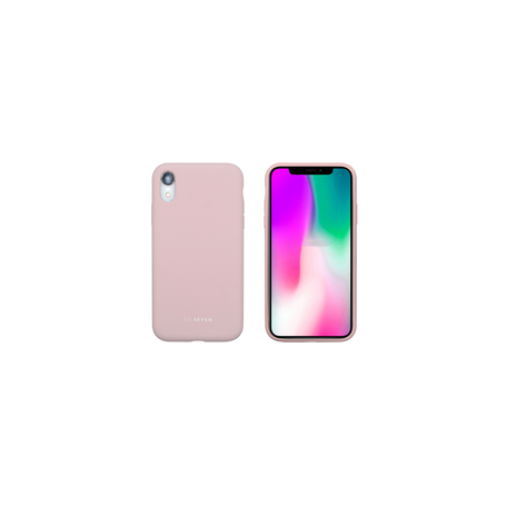COQUE SMOOTHIE ROSE POUDRE: APPLE IPHONE XR