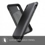 COQUE DEFENSE LUX FOR IPHONE Xs Max - BLACK LEATHER