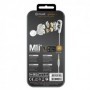 M1I+ Kit Piéton Premium Double Haut Parleur Jack 3.5mm Blanc