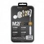 M2I+ Kit Piéton Sans Fil Premium Double Haut Parleur Blanc