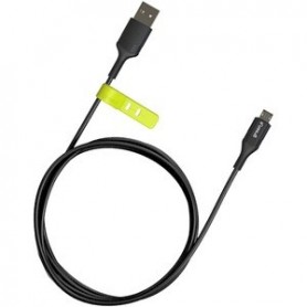 Câble Micro USB Avec Attache 1,2M Noir