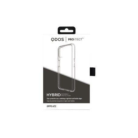 COQUE HYBRID CLEAR TRAITEMENT ANTI RAYURES OPPO A72
