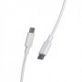 Câble USB C/USB C 1.2M Blanc