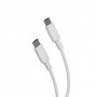 CABLE USB C/USB C 1.2M BLANC