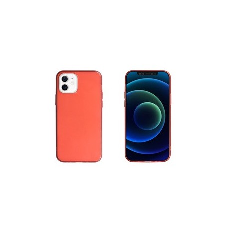 Coque Crystal Soft Rouge iPhone 12 Mini