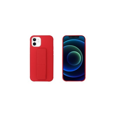 Coque Avec Fonction Stand Rouge iPhone 12 Mini