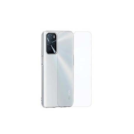 Starter Pack Coque Souple + Verre Trempe Oppo A16S