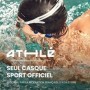 CASQUE MP3 CONDUCTION OSSEUSE OPEN SWIM BLEU