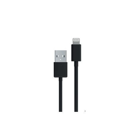 Câble USB-A Lightning 1M Noir