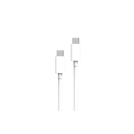 Câble USB-C USB-C 1M Blanc