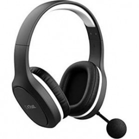 Trust Gxt 391 Thian Casque Avec Fil &Sans Fil Arceau Jouer USB Type-C Noir, Blanc