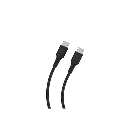 Câble USB-C USB-C 1,2M Plastique Recycle Noir