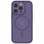 Coque Hybrid Soft Avec Snap iPhone 14 Pro Violet