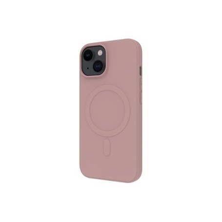 MAGSAFE SOFT TOUCH ROSE POUDRE IPHONE 15