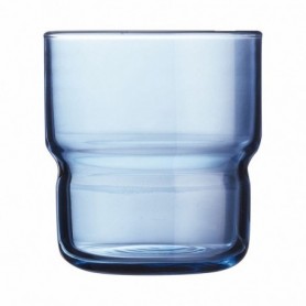 Verre Arcoroc Log Bruhs Bleu verre 6 Pièces 220 ml