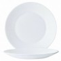 Service de vaisselle Arcoroc Restaurant Blanc verre (Ø 23,5 cm) (6 uds