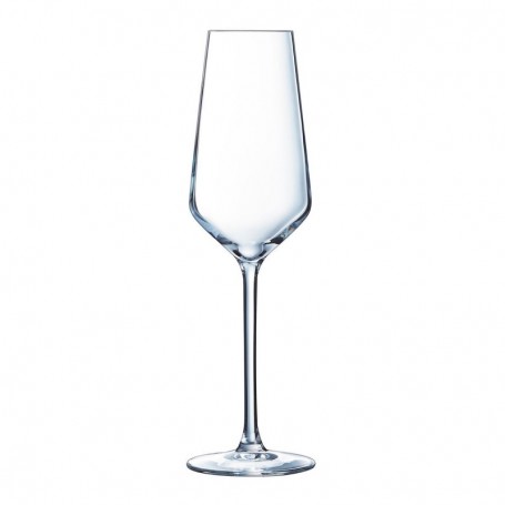 Coupe de champagne Éclat Ultime Transparent verre (21 cl) (Pack 6x)