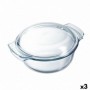 Plat de Four Pyrex Classic Vidrio Avec couvercle Transparent verre 33