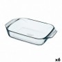 Plat de Four Pyrex Irresistible Transparent verre Rectangulaire 31,5 x 19,7 x 6,4 cm (6 Unités)