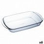 Plat de Four Ô Cuisine Rectangulaire 40,3 x 26,3 x 7,3 cm Transparent