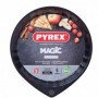 Moule à gâteaux Pyrex Magic Noir Métal Plat Rond Ø 30 cm 6 Unités