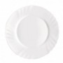 Assiette à dessert Bormioli Rocco Ebro Blanc verre (20 cm) (36 Unités)