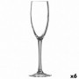 Coupe de champagne Luminarc La Cave Transparent verre (160 ml) (6 Unités)