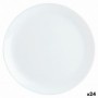 Assiette plate Luminarc Diwali Blanc verre (Ø 27 cm) (24 Unités)