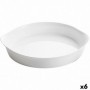 Moule à gâteaux Luminarc Smart Cuisine Blanc verre Rond Ø 28 cm 6 Unités