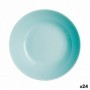 Assiette creuse Luminarc Diwali Turquesa 20 cm Turquoise verre (24 Uni