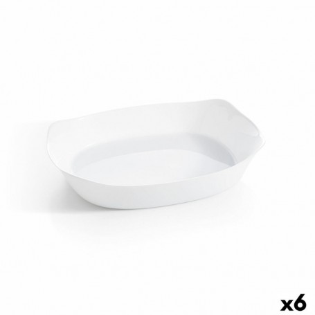 Plat à Gratin Luminarc Smart Cuisine Rectangulaire Blanc verre 38 x 27