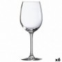 Verre de vin Ebro Transparent verre (470 ml) (6 Unités)