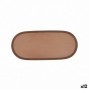 Plateau apéritif Bidasoa Gio Marron Plastique 28 x 12 cm (12 Unités)