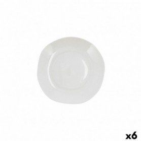 Assiette creuse Ariane Earth Céramique Blanc 23 cm (6 Unités)