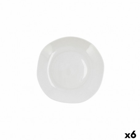 Assiette creuse Ariane Earth Céramique Blanc 23 cm (6 Unités)