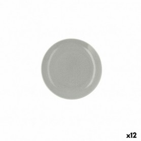 Assiette plate Ariane Porous Céramique Vert Ø 21 cm (12 Unités)