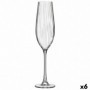 Coupe de champagne Bohemia Crystal Optic Transparent verre 260 ml (6 U