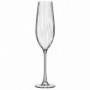 Coupe de champagne Bohemia Crystal Optic Transparent verre 260 ml (6 Unités)