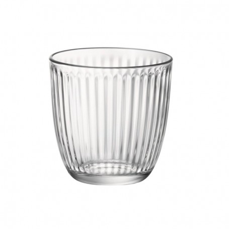 Set de Verres Bormioli Rocco Line Avec relief Transparent 6 Unités ver