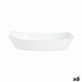 Plat à Gratin Luminarc Smart Cuisine Blanc verre 34 x 25 cm (6 Unités)