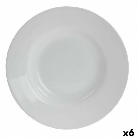 Assiette creuse Bormioli Rocco Toledo verre 23 cm (6 Unités)