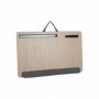 Plateau Home ESPRIT Polyester Bois MDF 55 x 35 x 7 cm