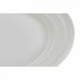 Assiette plate DKD Home Decor Blanc Porcelaine 27 x 27 x 2 cm
