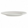 Assiette plate DKD Home Decor Blanc Porcelaine 19 x 19 x 2 cm