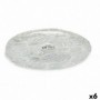 Assiette plate Tirolo Transparent verre 27,5 x 1,7 x 27,5 cm (6 Unités