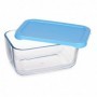 Boîte à lunch SNOW BOX Bleu Transparent verre Polyéthylène 790 ml (12