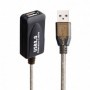 Ewent EW1024 câble USB 25 m USB 2.0 USB A Noir