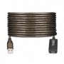 Ewent EW1024 câble USB 25 m USB 2.0 USB A Noir