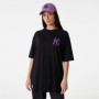 T-Shirt à manches courtes homme New Era TEE NEYYAN BLKPNO 60416425 Noir