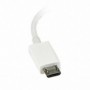 Startech.com Câble adaptateur Micro USB vers USB Host OTG de 12cm - Mâle / Femelle - Blanc